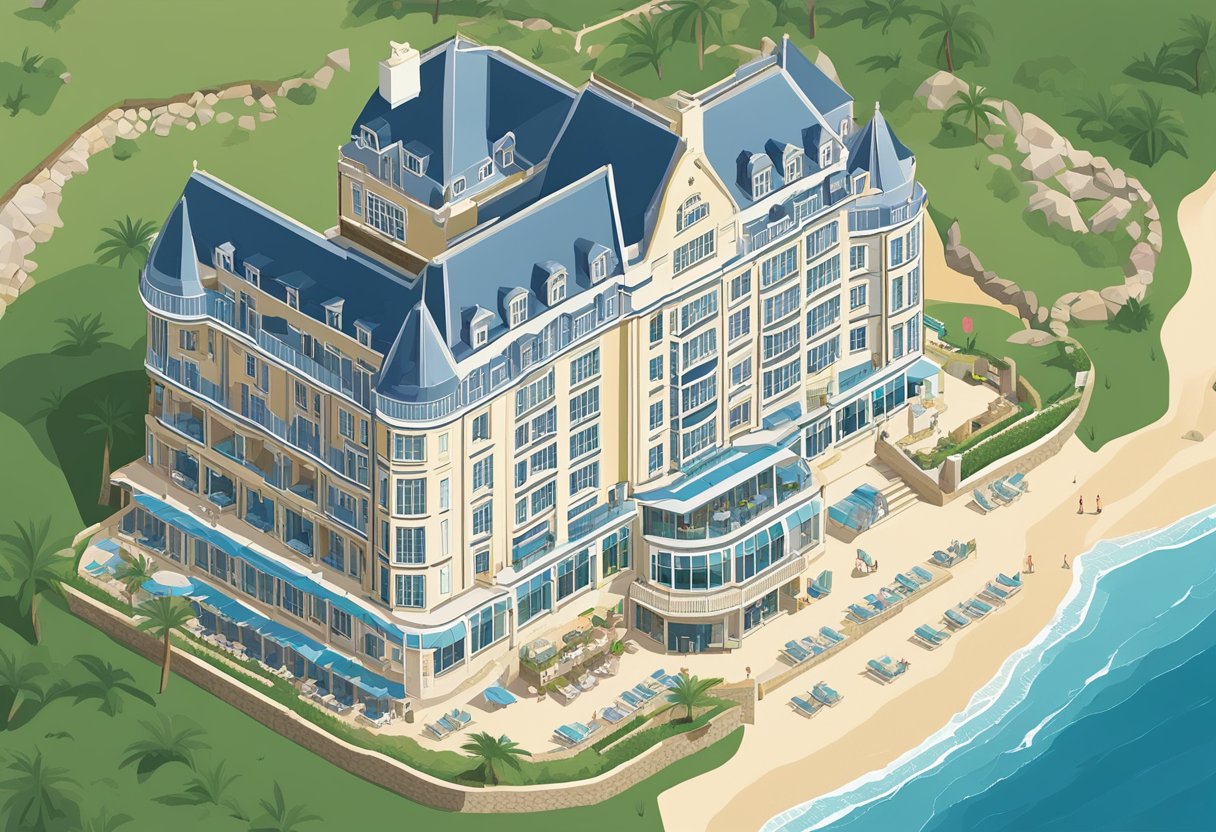 The Headland Hotel & Spa, Newquay, UK. A scenic coastal resort with sandy beaches and ocean views, perfect for a beach holiday