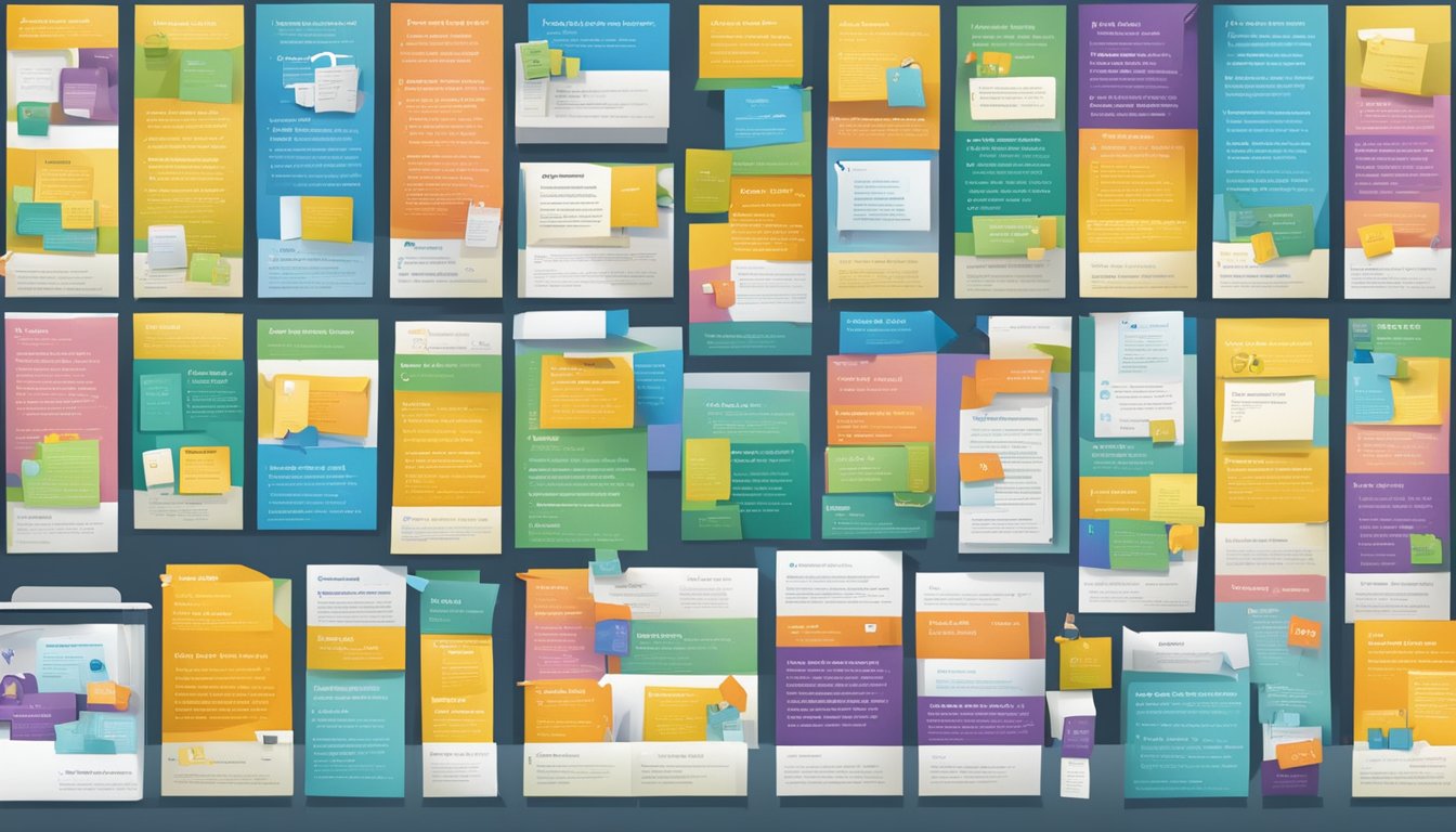 A wall of positive customer testimonials and reviews for TREA Pte Ltd corporate gifts