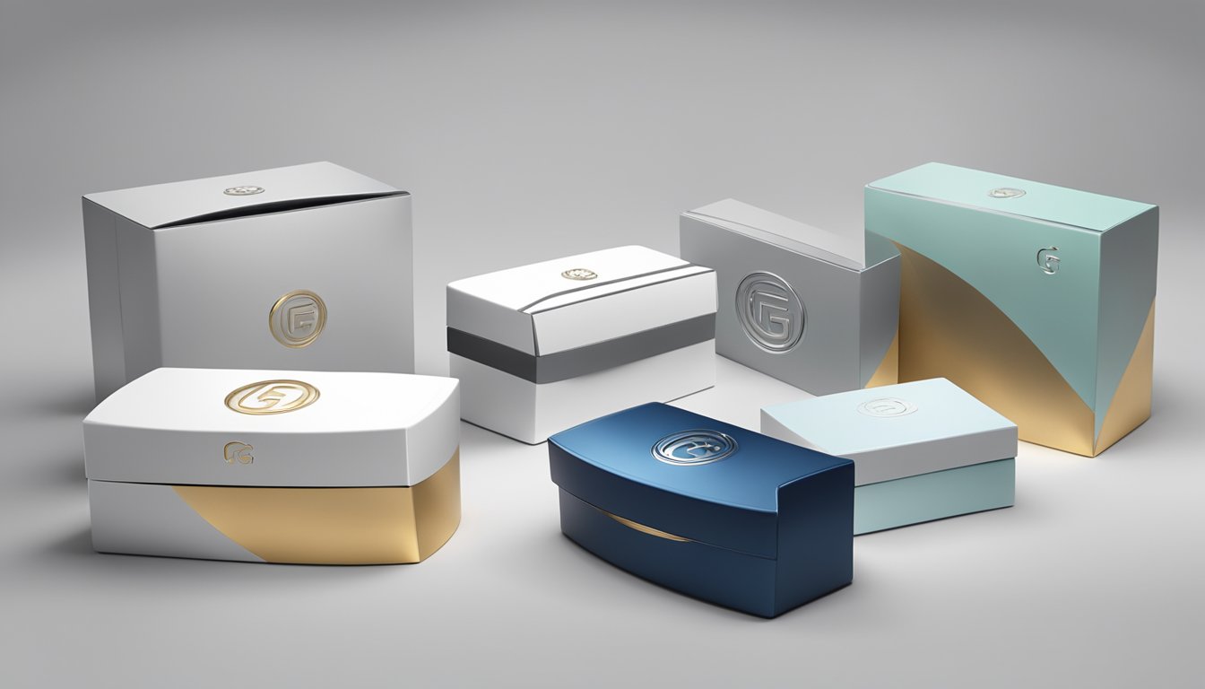 A sleek, modern corporate gift sits atop a polished desk, exuding quality and craftsmanship. The logo of FG Concepts Pte Ltd is subtly embossed on the gift, showcasing attention to detail