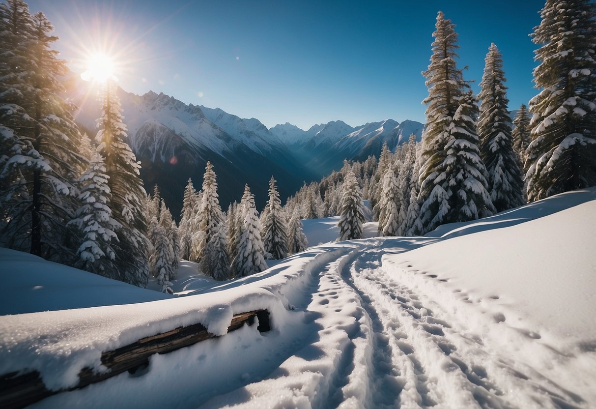 Snow-capped mountains, winding trails, and serene forests in New Zealand's top snowshoeing spots