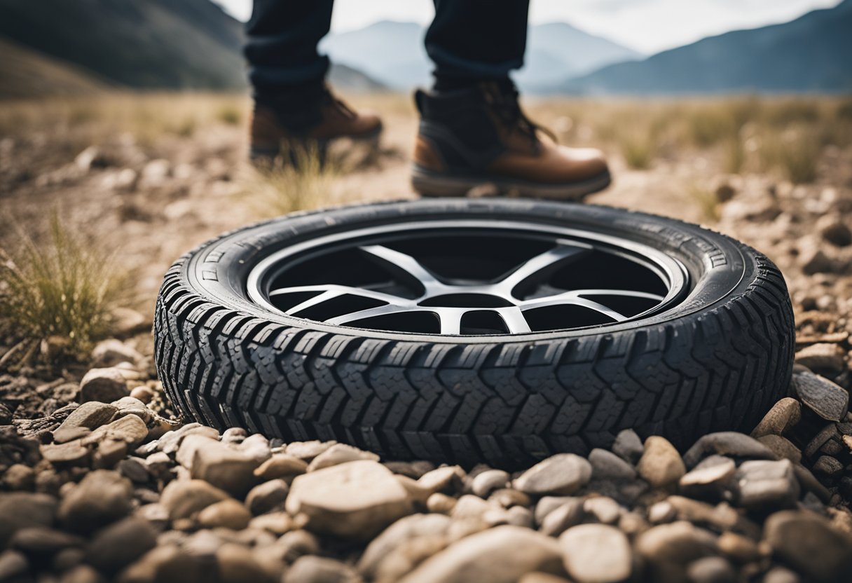 A person comparing durable and cost-effective tires for different terrains and climates