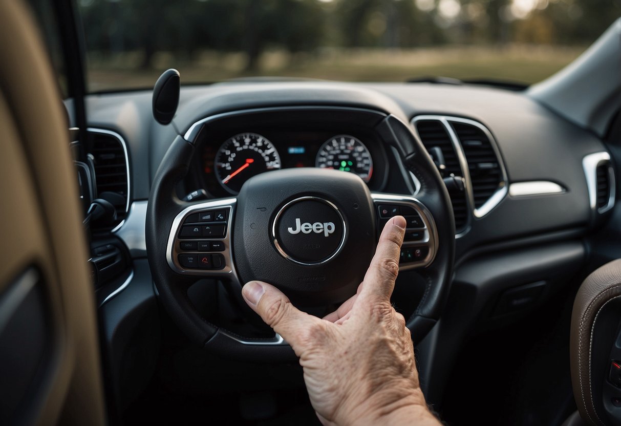 How to Program Jeep Grand Cherokee Garage Door Opener StepbyStep