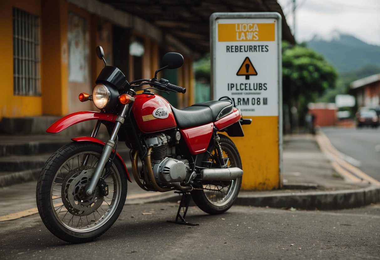  Motorcycle in Costa Rica 