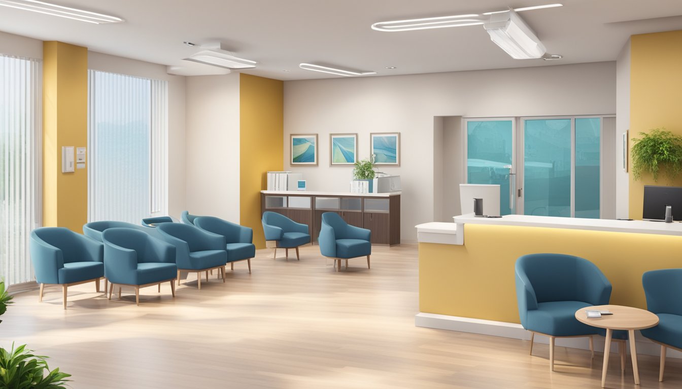 The cardiology clinic is spacious, with modern medical equipment and comfortable seating. The reception area is bright and welcoming, with friendly staff ready to assist patients
