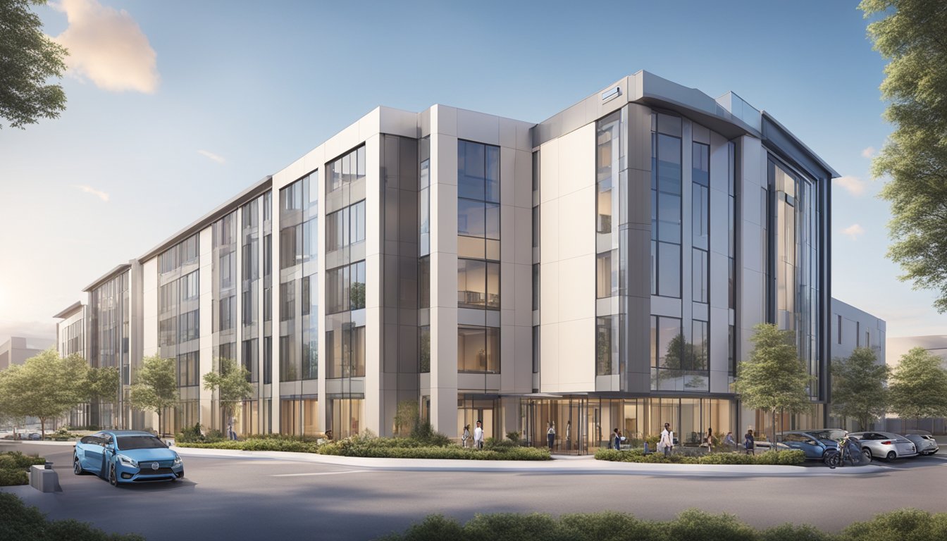 The Peter Yan Cardiology Clinic is located in a modern, accessible building with clear signage and ample parking spaces