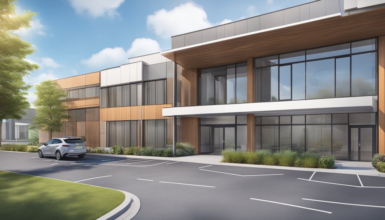 The cardiology clinic is located in a modern building with wheelchair access and ample parking. The entrance is marked with clear signage and the interior is spacious and well-lit