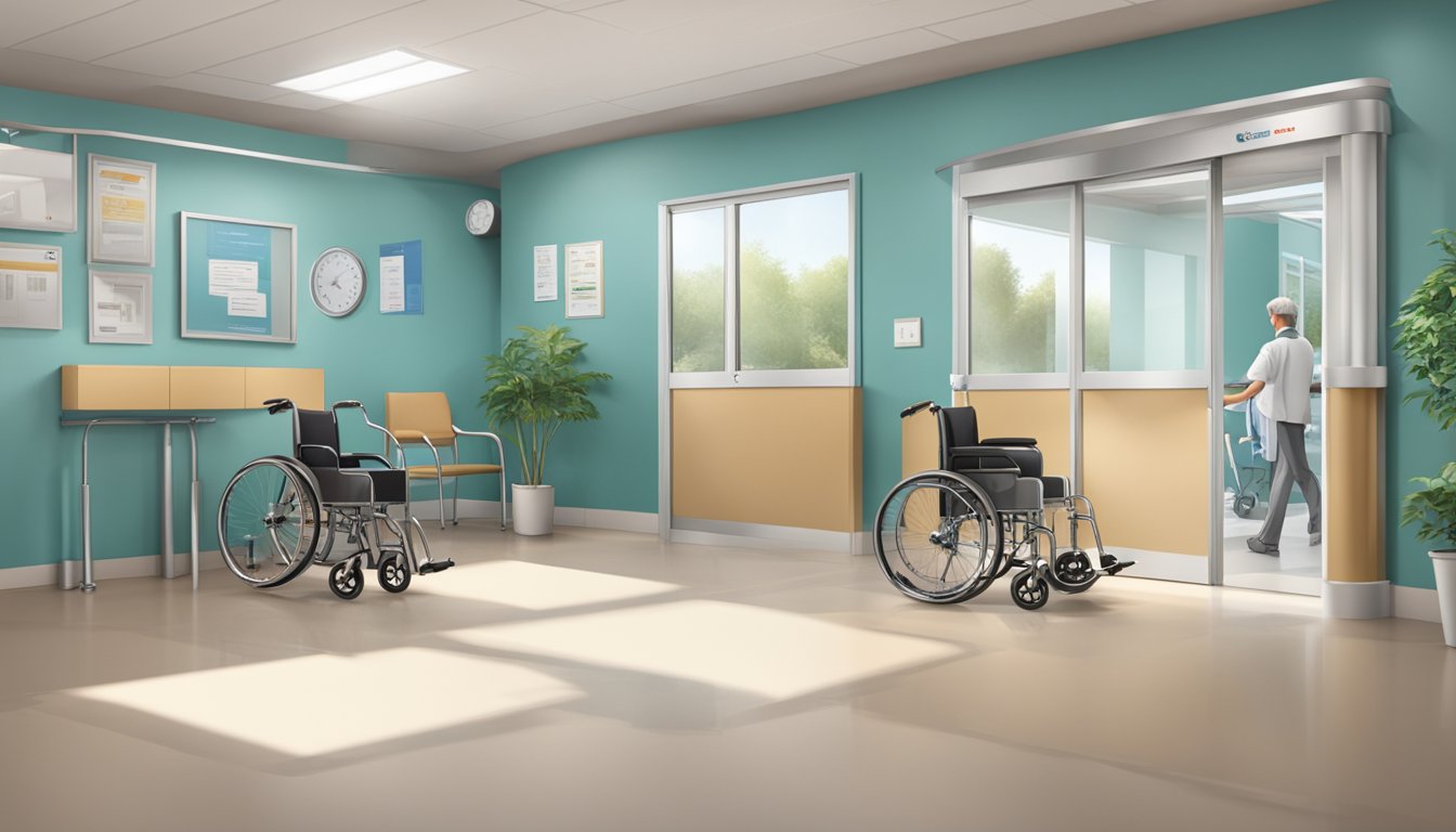 The Heart Doctors Clinic is easily accessible with a clear sign and ramp for wheelchair access