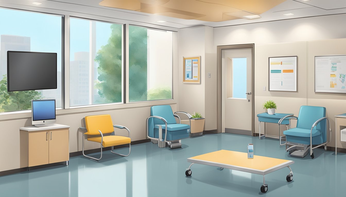 The Heart Practice - Cardiology Clinic: modern waiting area, exam rooms, state-of-the-art equipment, friendly staff, patient-centered care