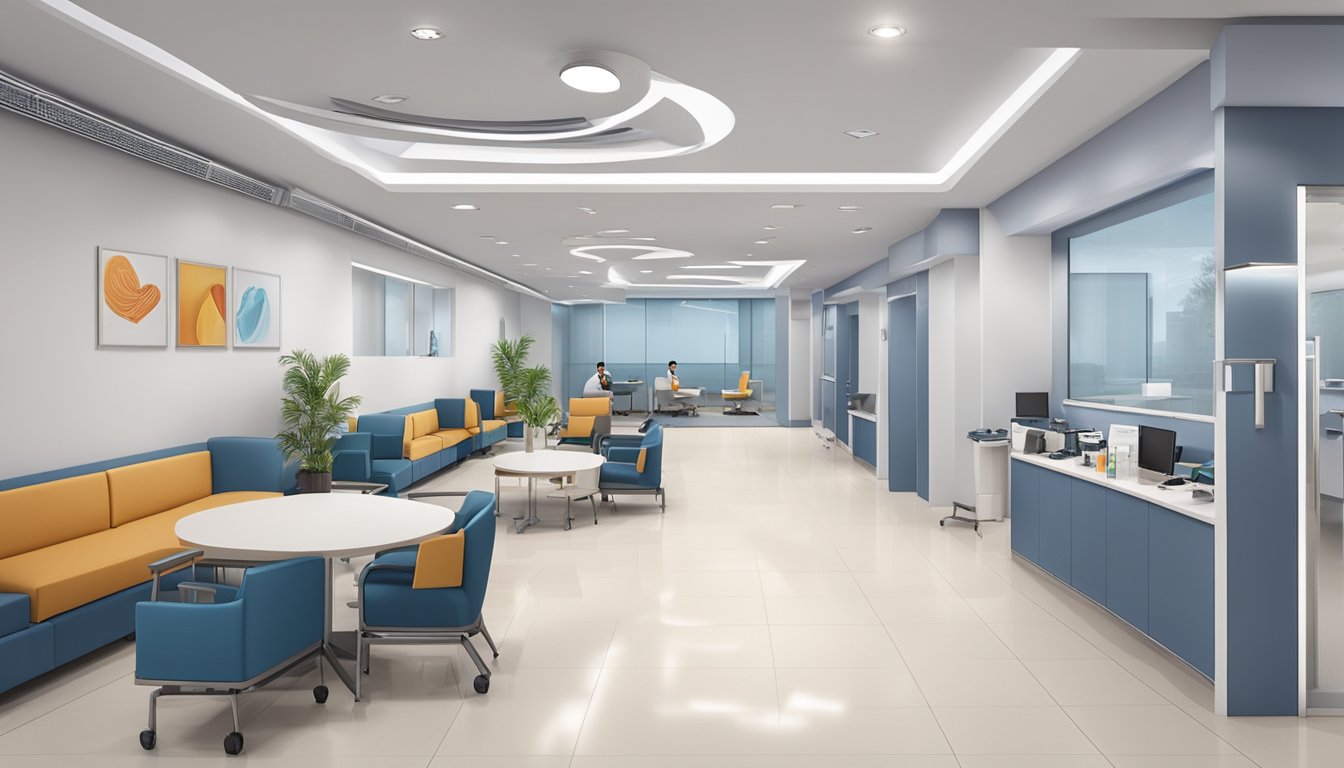 The Asian Heart and Vascular Centre - Cardiology Clinic is a modern, spacious facility with state-of-the-art equipment and comfortable seating areas
