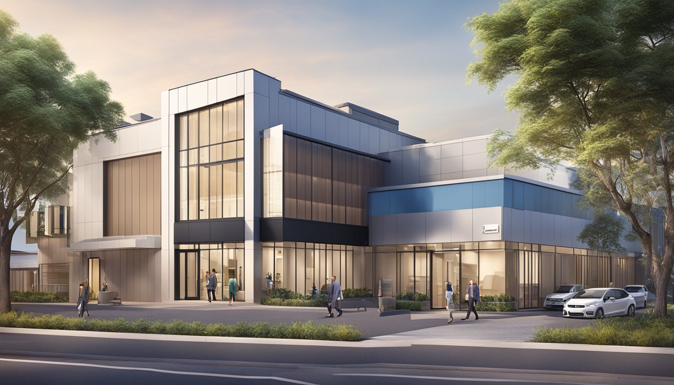 The Heart Matters Medical Centre is easily accessible with a prominent location. The clinic exterior features a modern design with clear signage