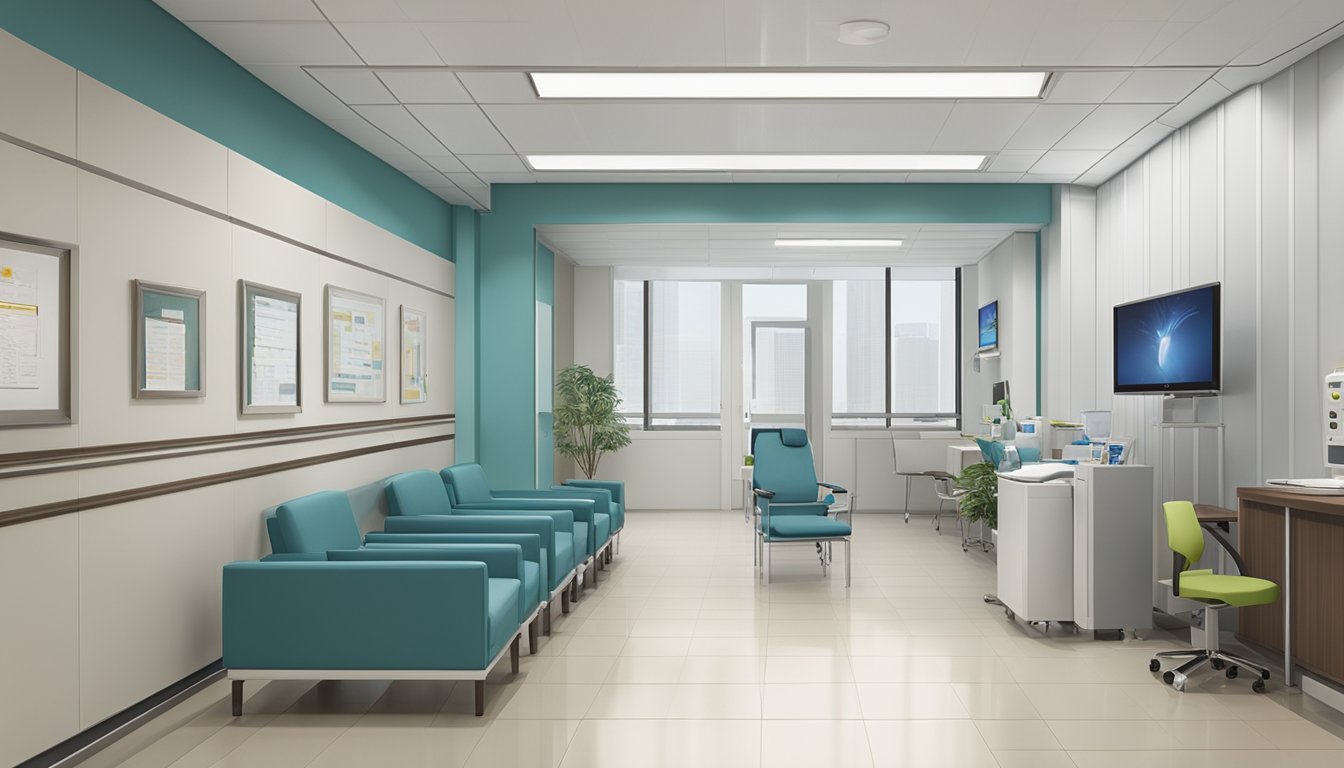 The Cardiac Center Pte Ltd - Cardiology Clinic: Modern facility with diagnostic equipment, consultation rooms, and waiting area