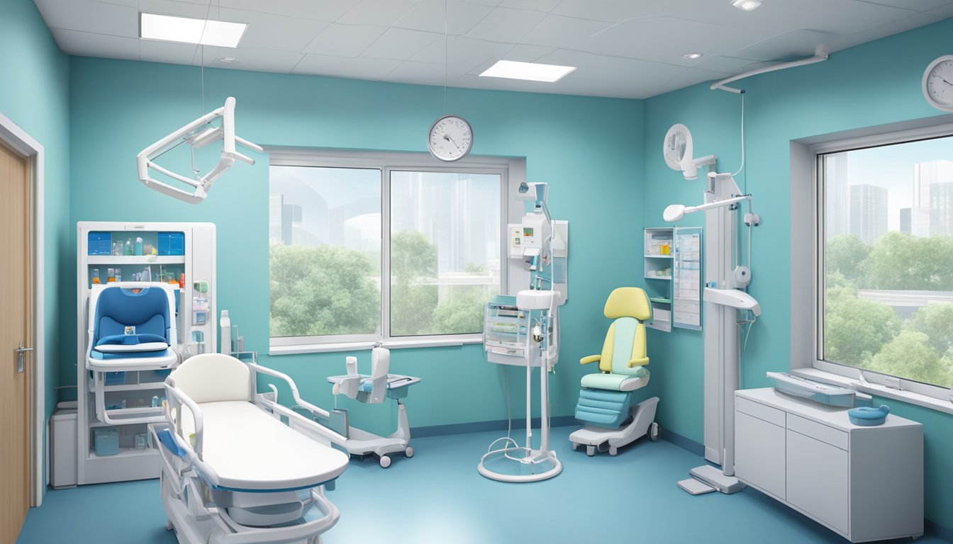 The cardiology clinic is equipped with modern facilities and offers comprehensive services for babies and children