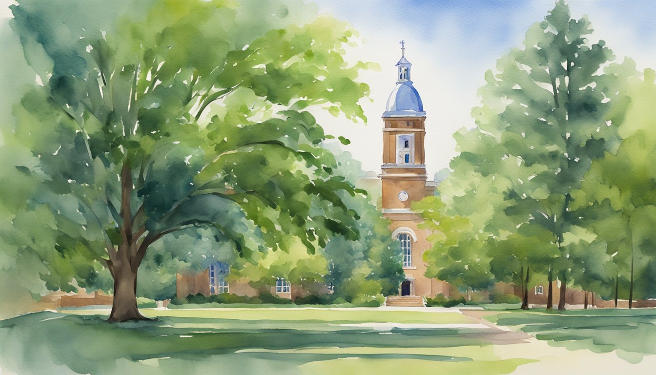 The University of North Carolina at Chapel Hill campus, with its iconic bell tower and lush greenery, provides a picturesque setting for environmental science studies