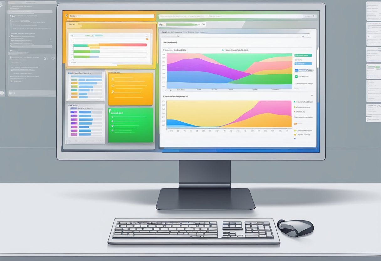 A computer screen displaying a discussion board with advanced features options