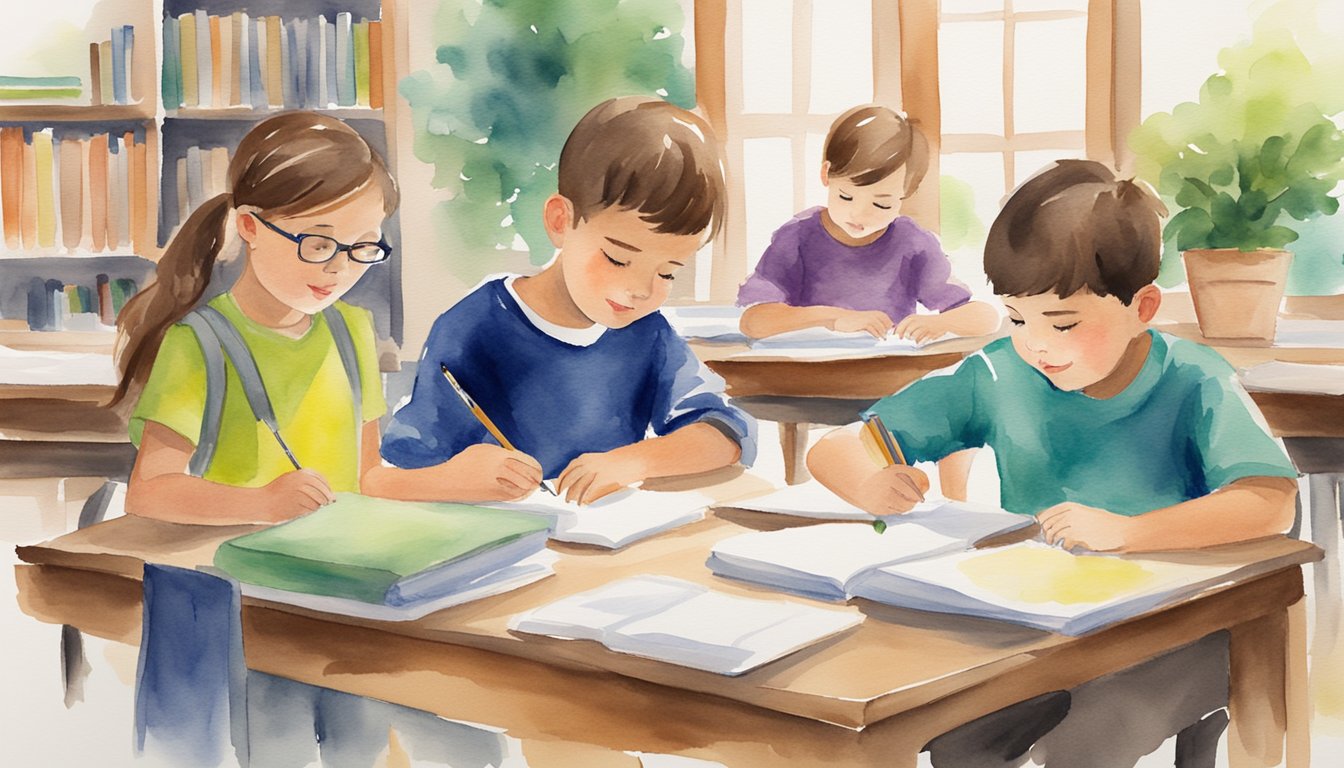 Eight writing tutors at Write Right Tutoring assist elementary students.</p><p>The tutors guide, teach, and support students in improving their writing skills