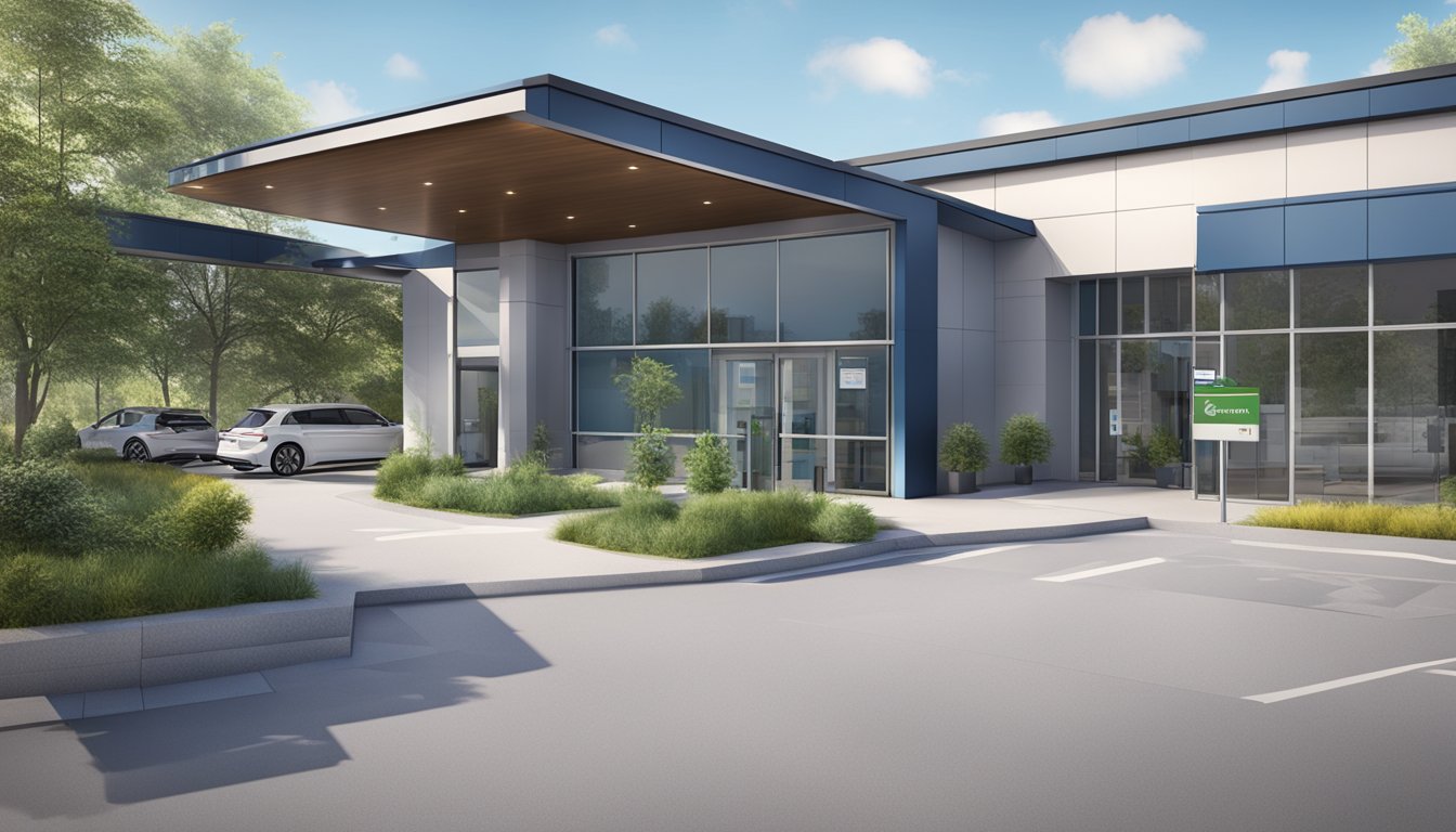 The cardiology clinic is located in a modern, accessible building with clear signage and ample parking