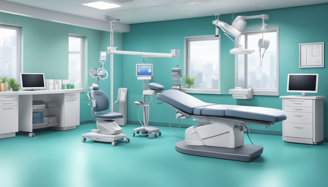 A modern, welcoming clinic with state-of-the-art equipment and a team of skilled cardiologists ready to provide top-notch care