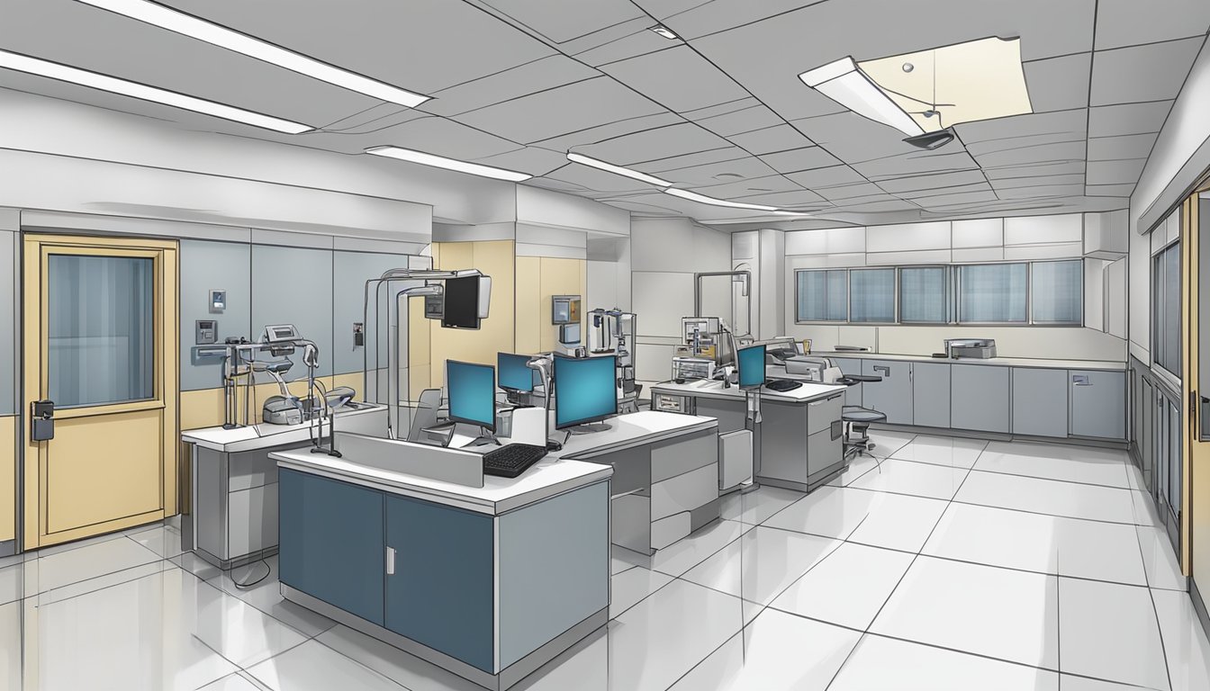The cardiology clinic at NHCS SKH features modern facilities and equipment for comprehensive cardiac care