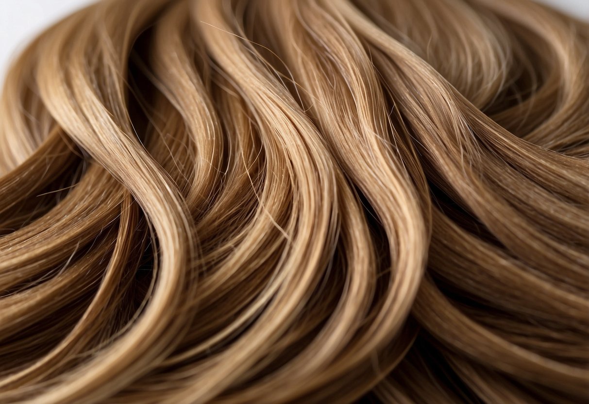 Micro-loop hair extensions: small loops of hair attached to natural hair strands, creating length and volume