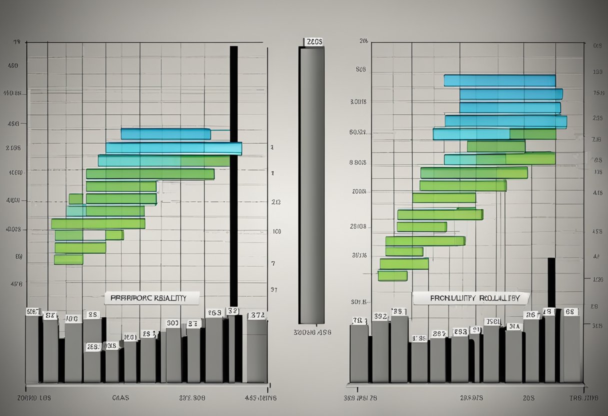 A graph showing the comparison of performance and scalability between Zk Rollups and Optimistic Rollups, with Zk Rollups showing higher efficiency and lower gas costs