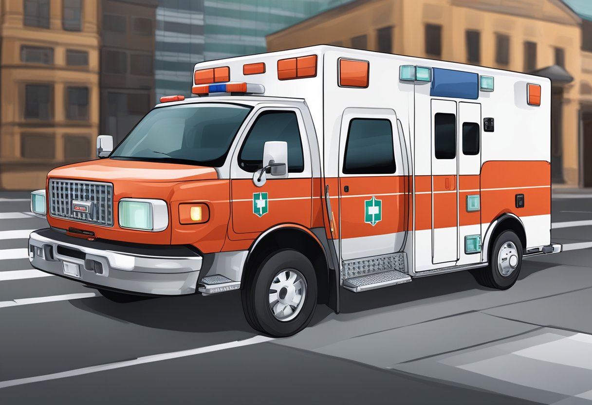 Ambulância com UTI: Cuidado Intensivo Móvel para Emergências 3 An ambulance with UTI equipment, complying with legislation and regulatory standards