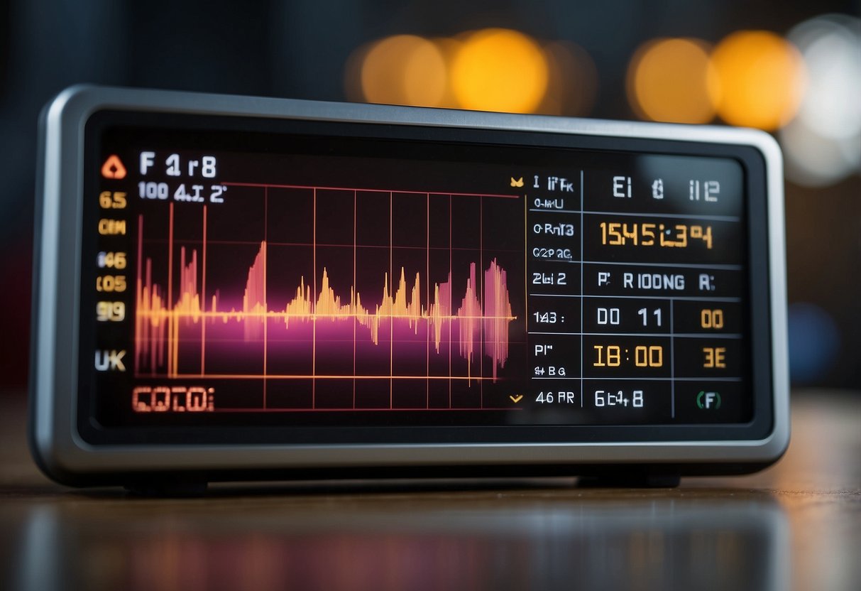 A heart rate monitor displays zone 2 calculations