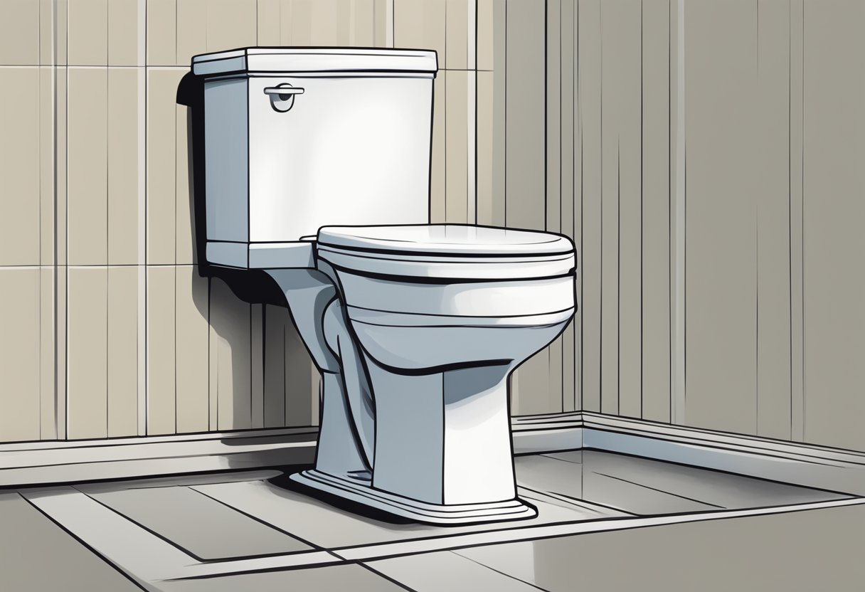 Comfort-Height Toilets-A toilet sits taller than standard, with a higher seat