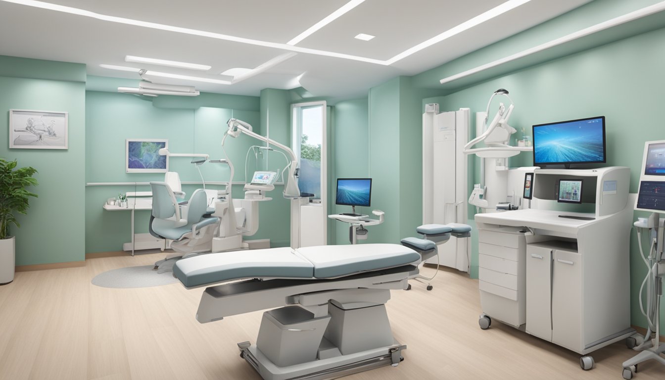 A modern clinic with state-of-the-art equipment and a calming atmosphere. The Cardio Clinic @ Farrer offers expert care from renowned cardiologist Dr. Baldev Singh