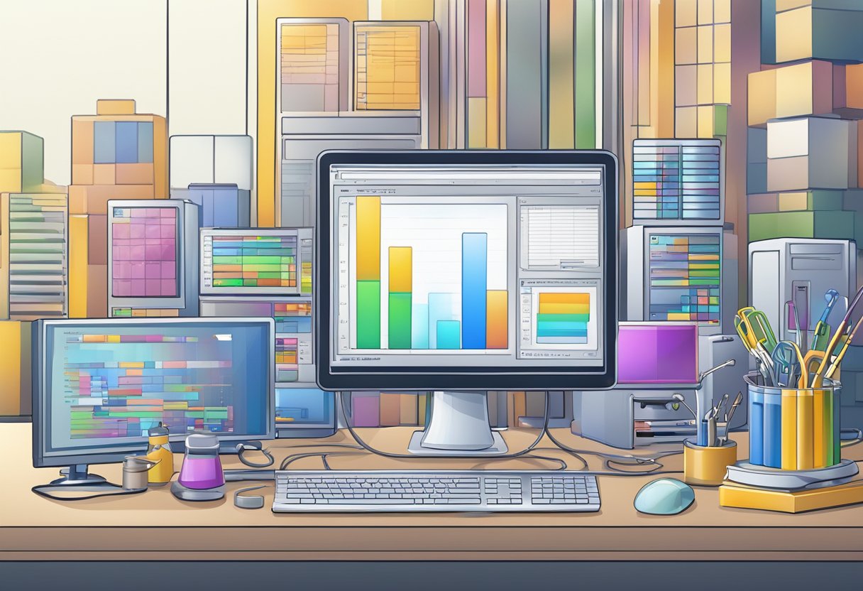 A computer screen displaying multiple data scraper tools with a fast and efficient interface