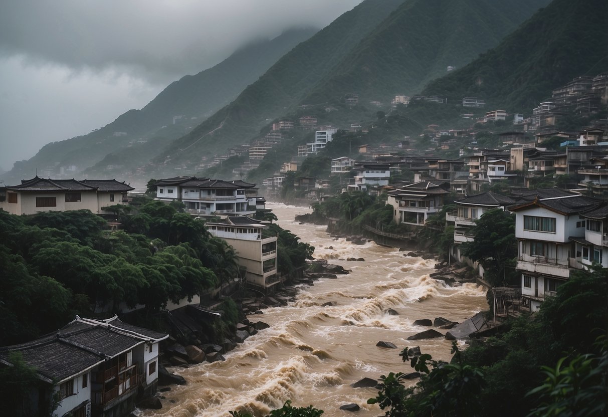 After hitting Taiwan, Typhoon Gaemi approaches China, forcing 290,000 residents to evacuate