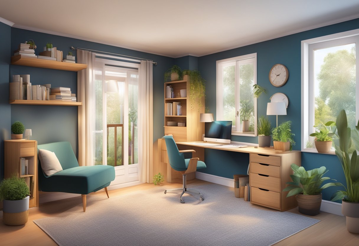 A spacious house gradually transforms into a cozy apartment with the help of professional support and resources, making the downsizing process smooth and stress-free