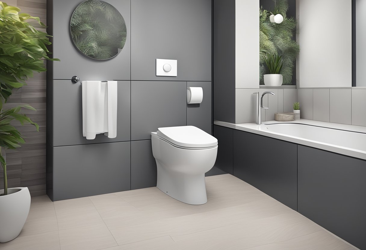 Beginners Guide to One Piece Toilets-A one-piece toilet with sleek design and modern features