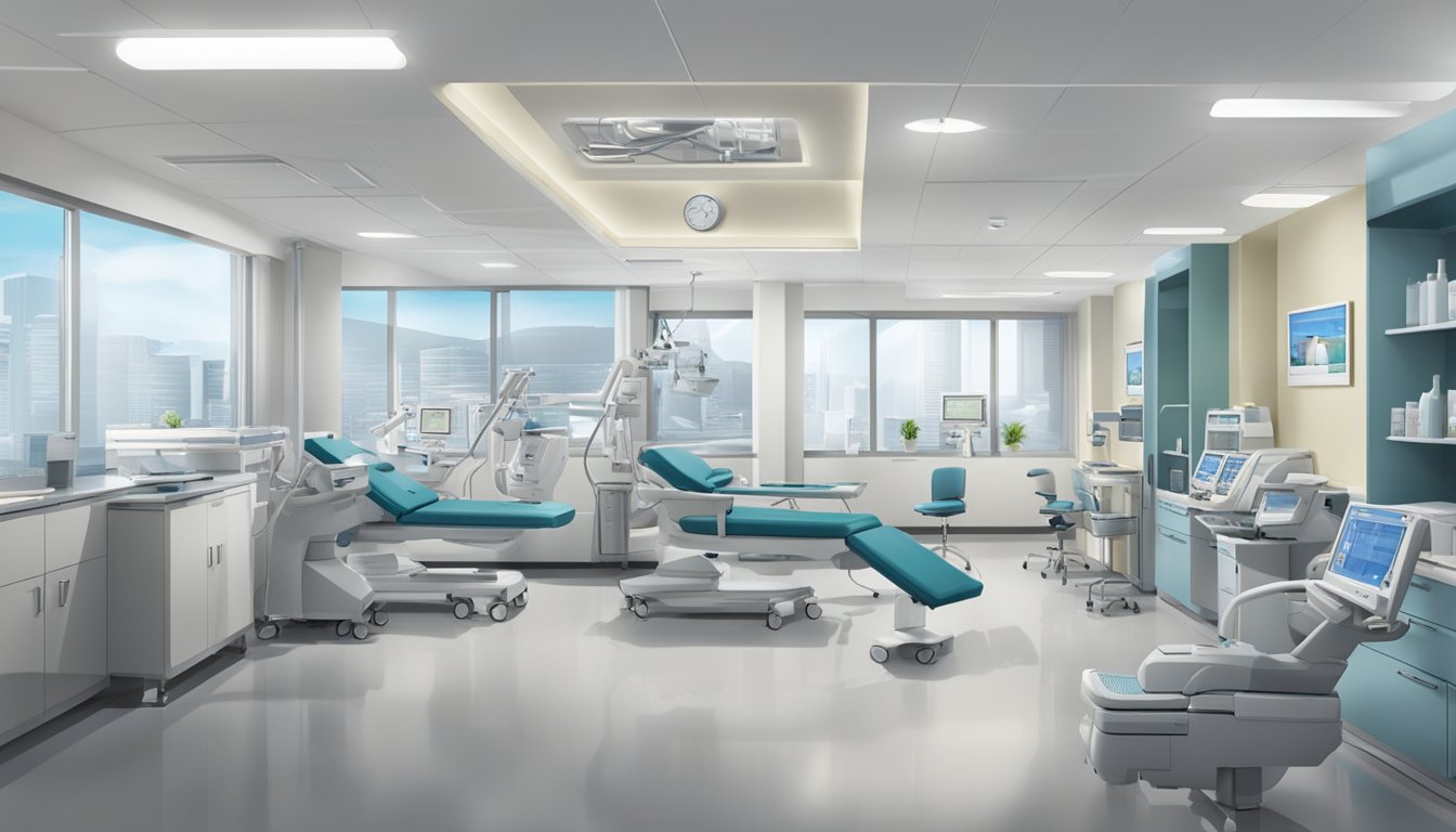 The Asian Heart & Vascular Centre (AHVC) features modern medical equipment and a calm, professional atmosphere