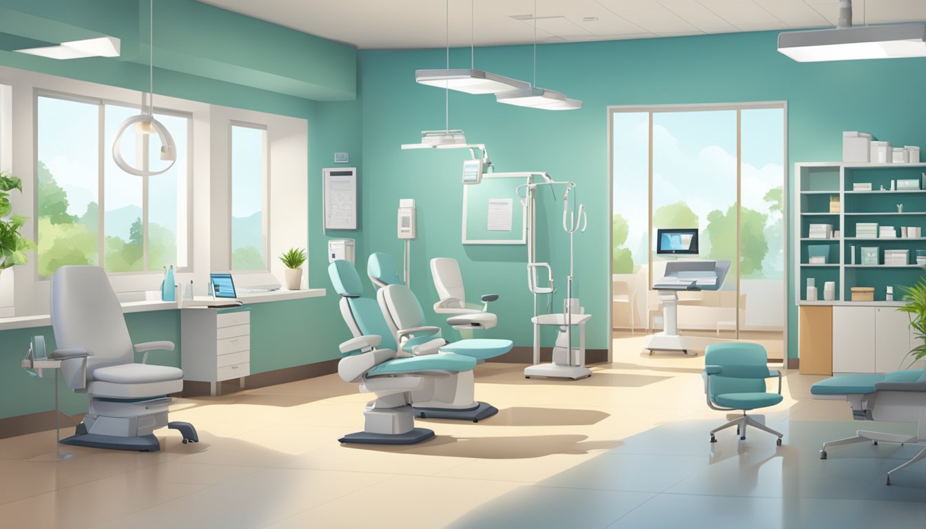 A bright and welcoming clinic with modern equipment and a comforting atmosphere