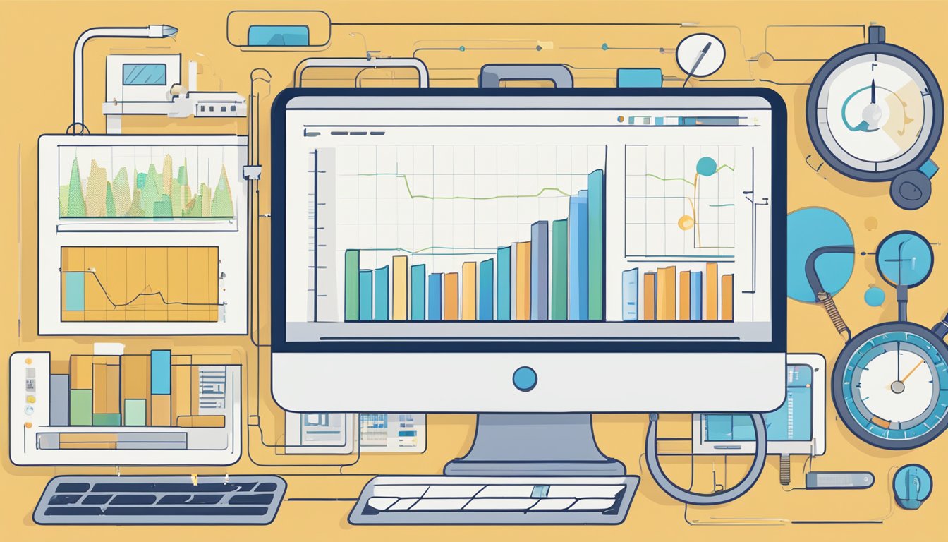 A computer screen displays 6 long-tail keyword finder tools.</p><p>A graph shows a surge in niche traffic