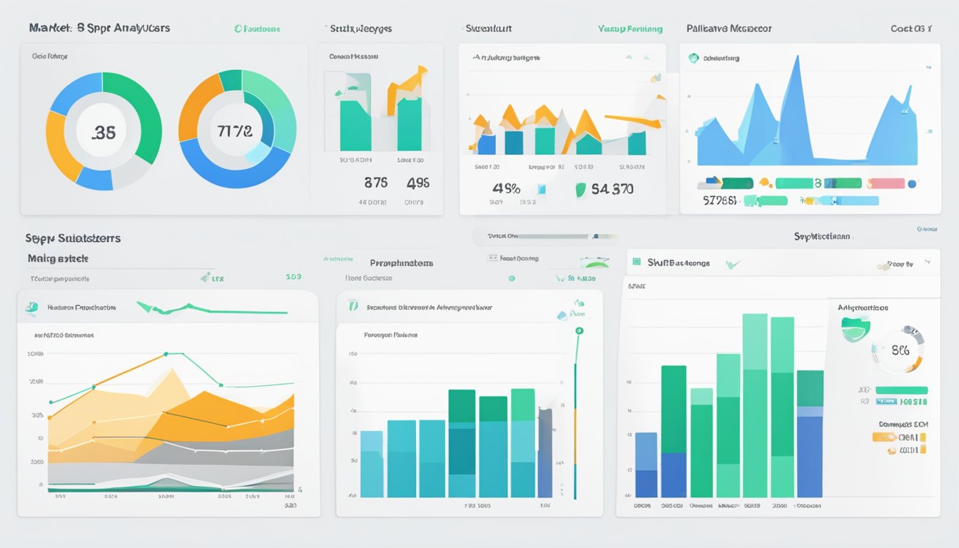 SpyFu Kombat 7 Market Share Analyzers in action, displaying data and charts for strategic SEO planning