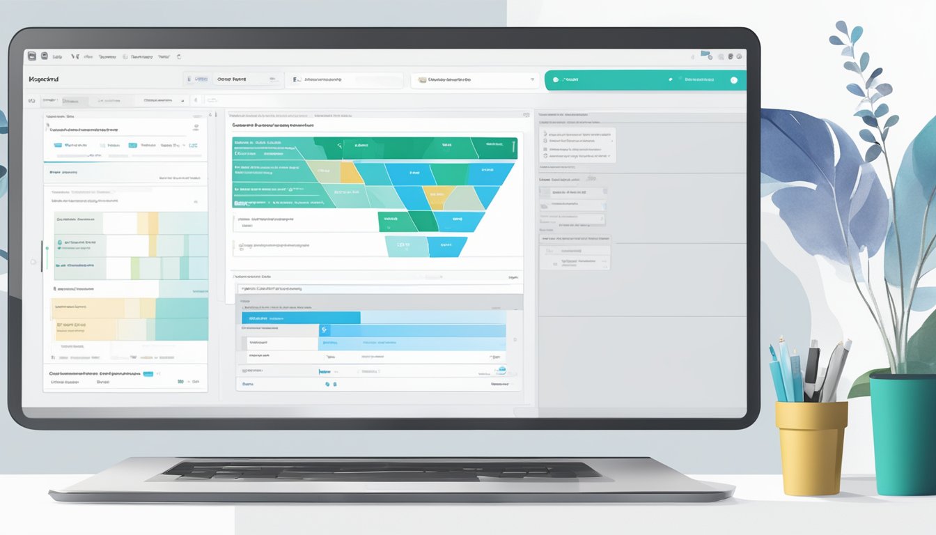 A computer screen displaying Moz Keyword Explorer with filtering options highlighted