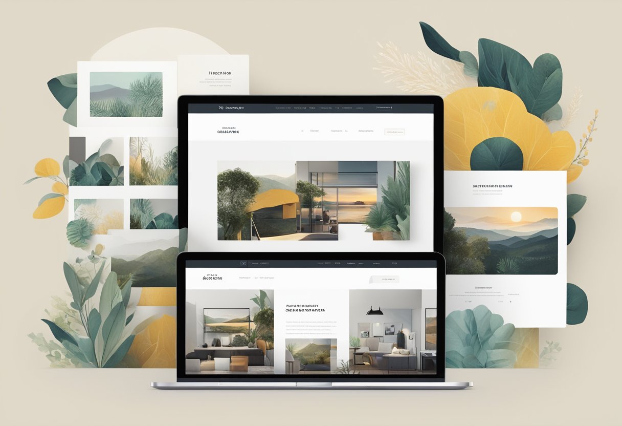 A photographer's website with a sleek, modern layout, featuring a gallery of stunning images, a clean and intuitive navigation menu, and a prominent contact form