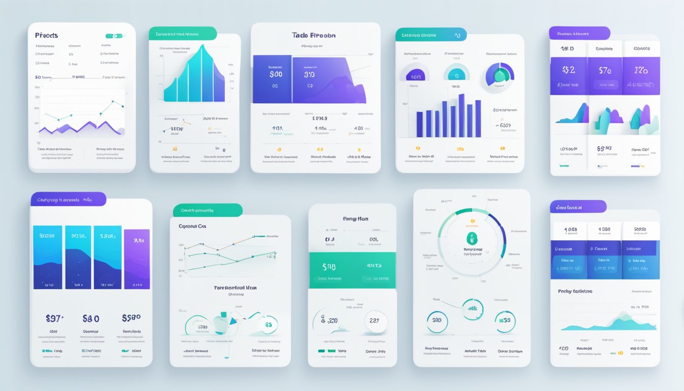 A table with charts and graphs displaying different pricing and plan options for Cyfe.</p><p>The charts show various features and costs for each plan