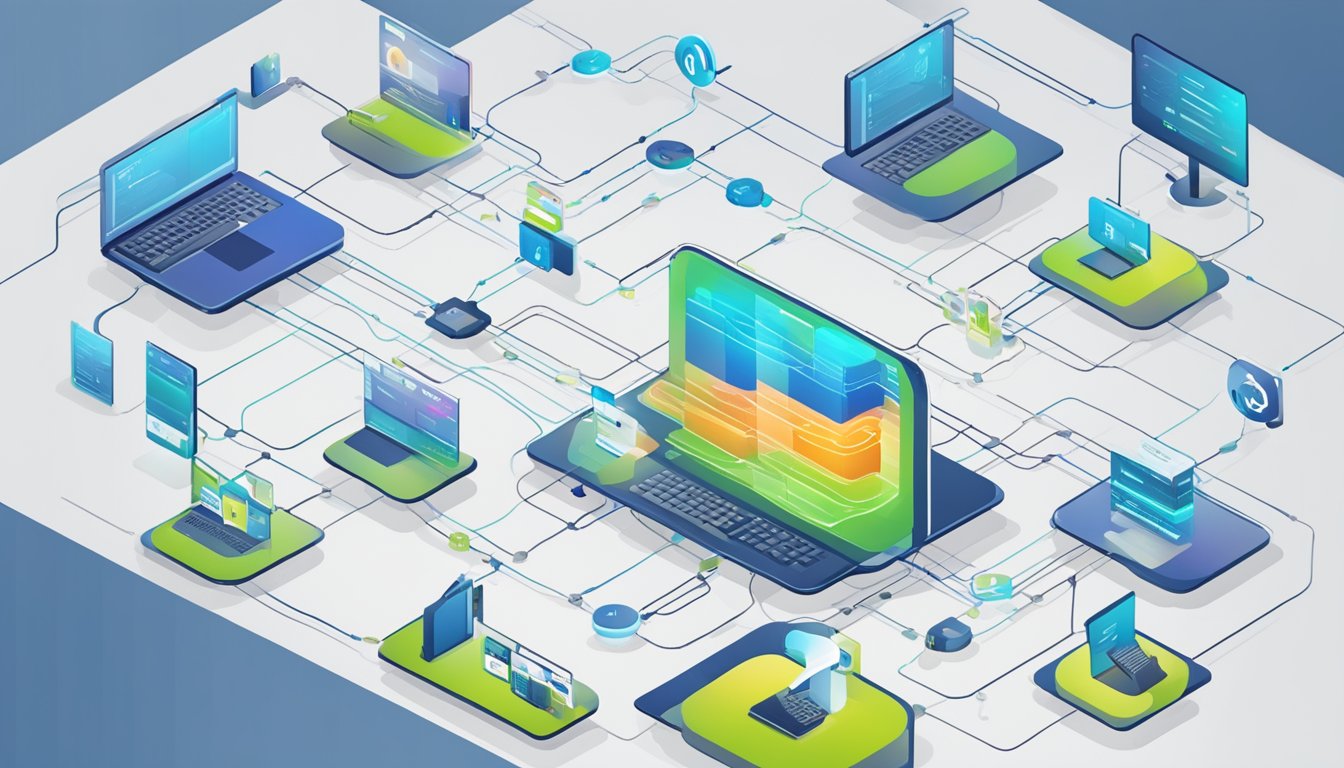 DataFeedWatch review integrated with marketplace channels.</p><p>Data feeds flowing into a centralized platform.</p><p>Integration process streamlined and efficient