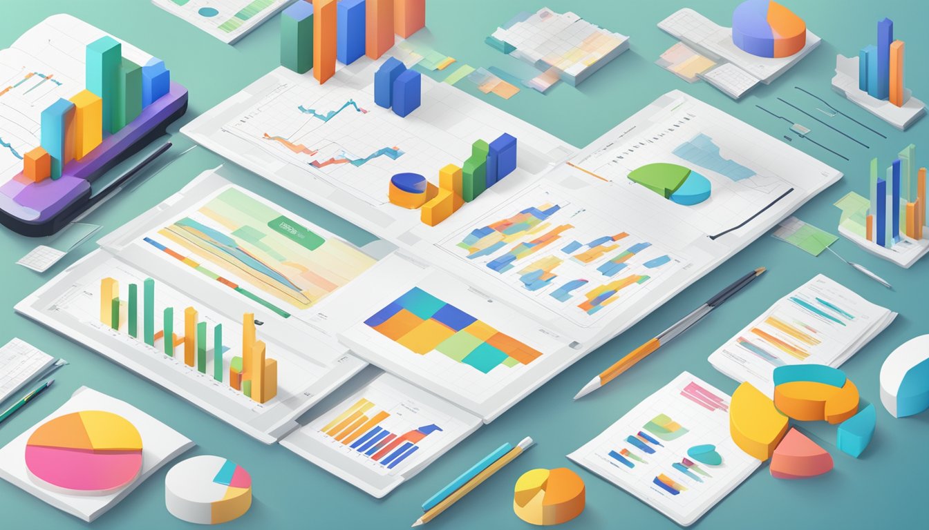 A table with charts and graphs displaying Metricool's plans, pricing, and value review.</p><p>Colorful visuals and clear data presentation