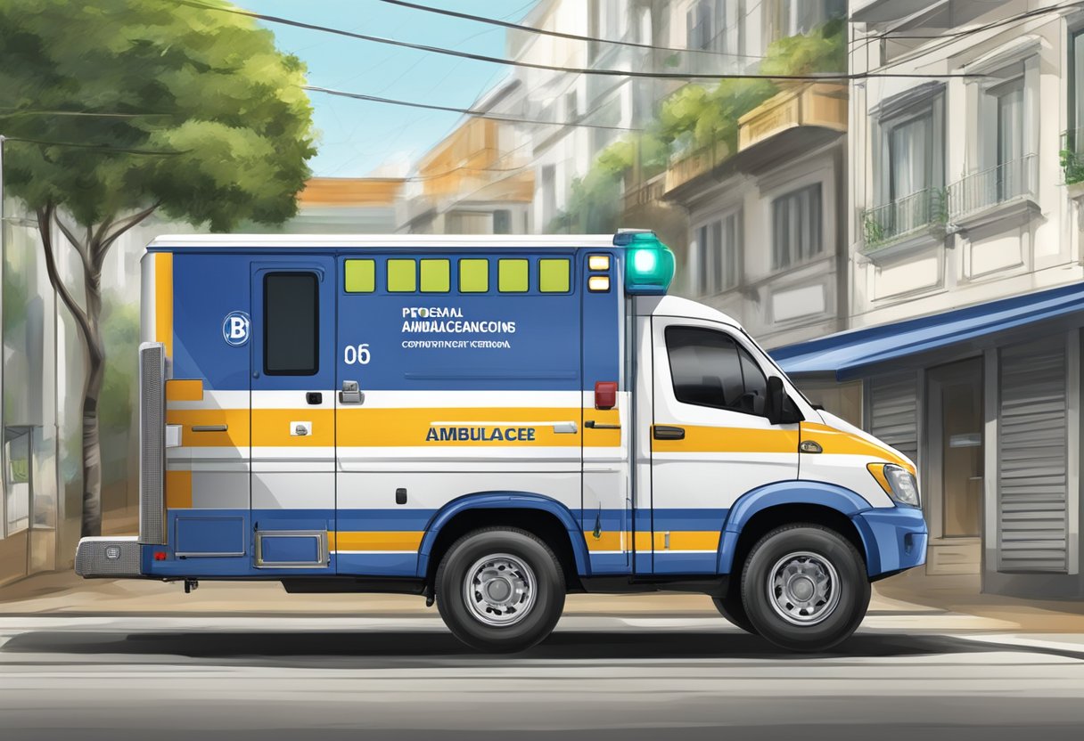 Ambulância Tipo B: Equipamentos e Utilizações Essenciais 5 An ambulance type B in Brazil, complying with legislation and technical standards