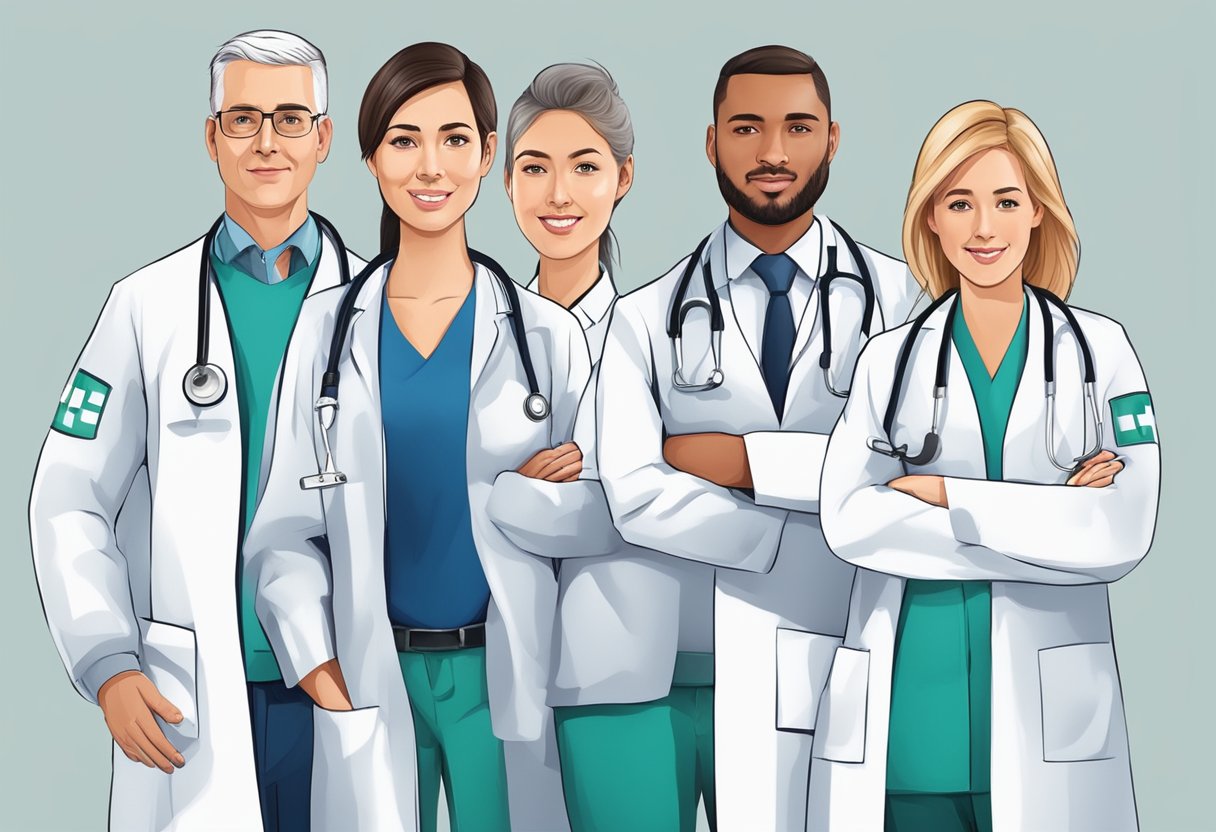 Ambulância Tipo C: Características e Utilização 2 A team of medical professionals with an ambulance type C