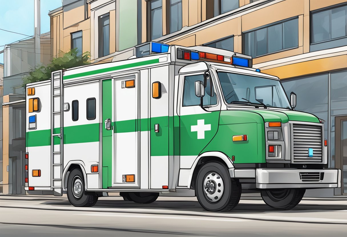 Ambulância Tipo D: Características e Vantagens para Transporte de Pacientes 9 An ambulance type D being maintained for availability
