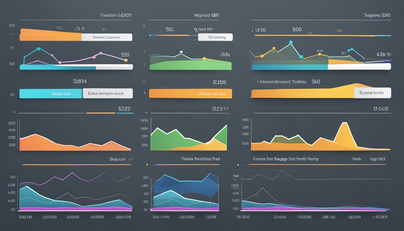 A graph showing the increase in website traffic and search engine rankings after implementing All in One SEO Pack