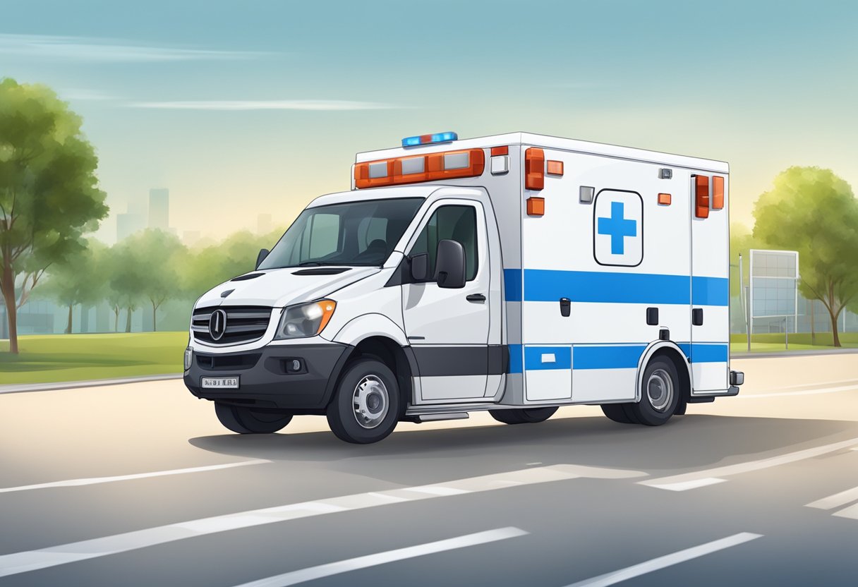 Ambulância Tipo F: Características e Equipamentos Essenciais 7 A neonatal ambulance type F with medical equipment and a team of professionals ready for transport