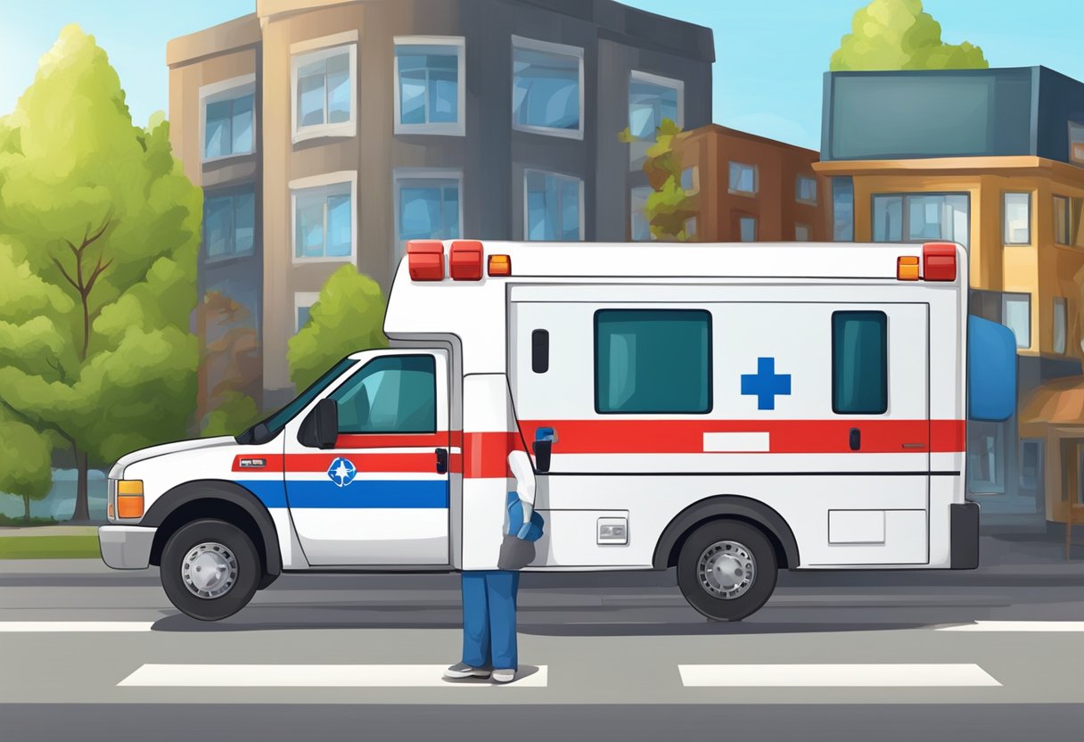 Ligar para Ambulância: Quando e Como Pedir Socorro Médico 5 A person calling an ambulance for prevention and education