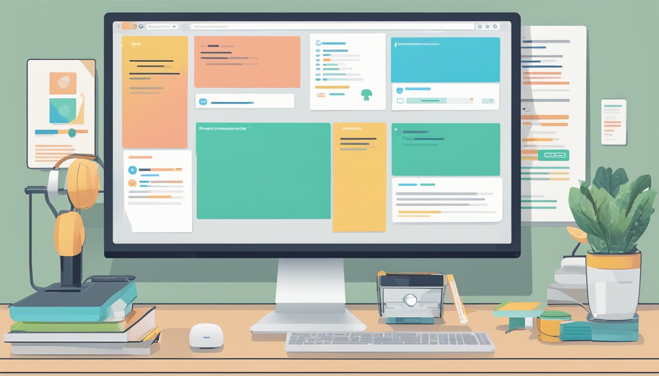 A computer screen displaying six alternative tools to Ubersuggest, with Moz Pro highlighted as the top choice