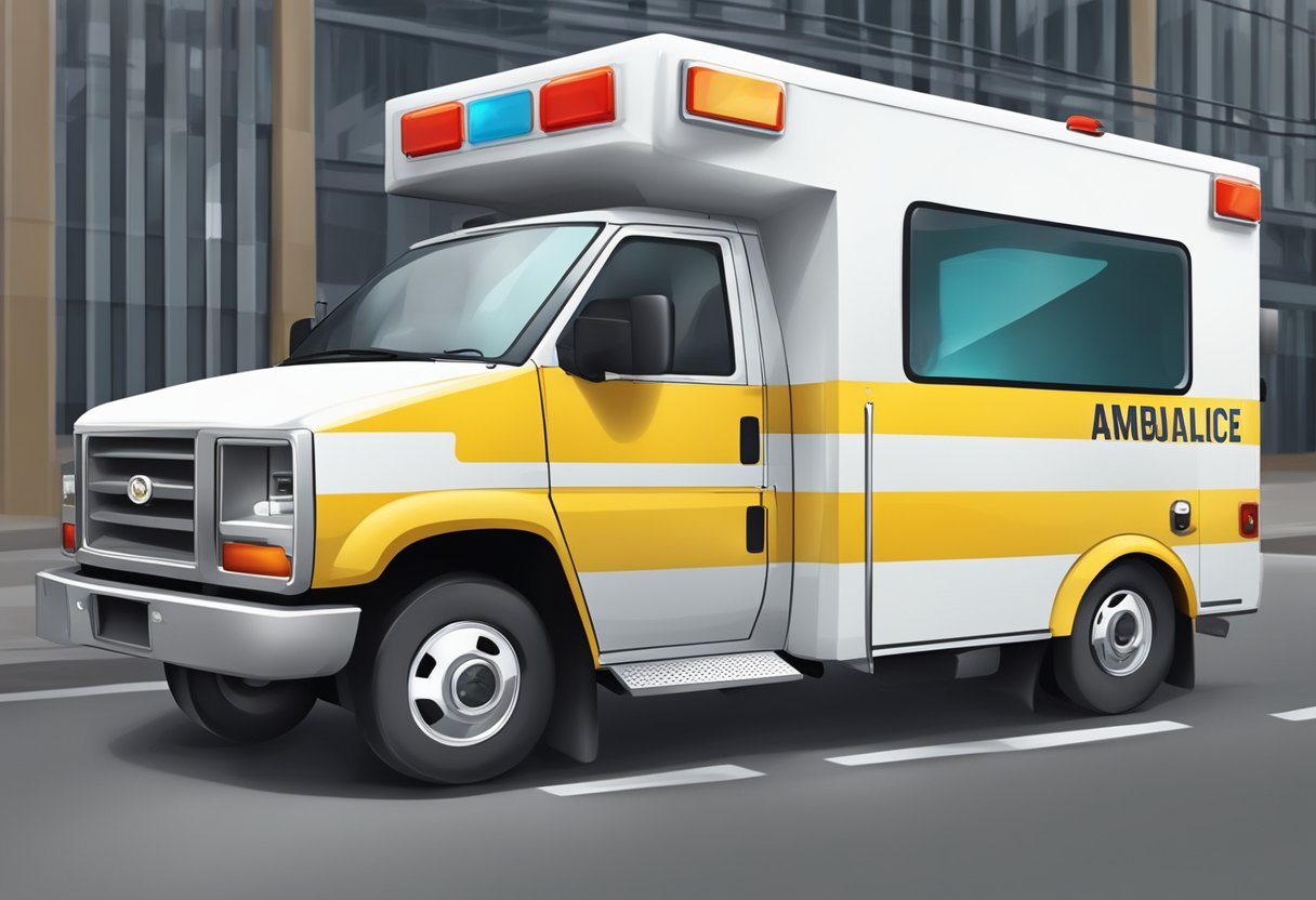 A simple ambulance being purchased for commercial use, with a focus on price and ease of removal
