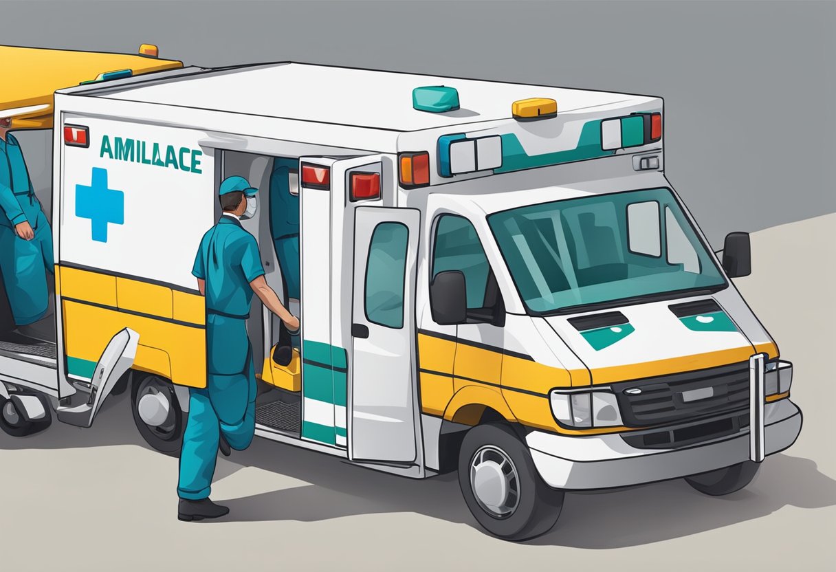 Remoção de Pacientes em Ambulância: Procedimentos e Melhores Práticas 4 Ambulance removal logistics: ambulance transporting patients